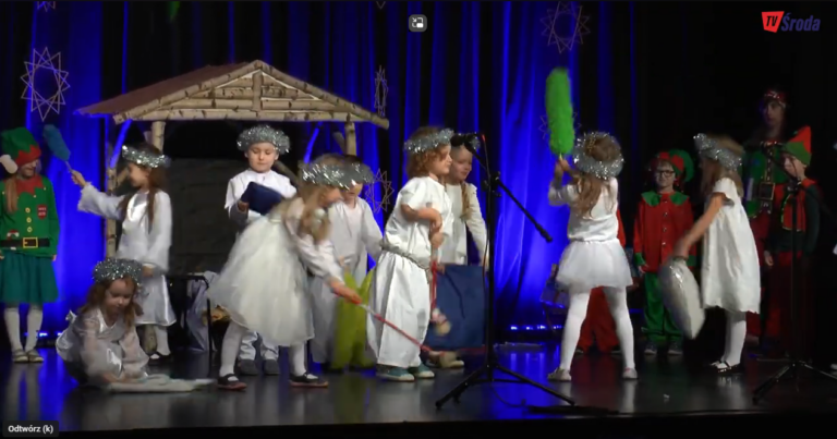 Przedszkolaki zaprezentowały się podczas jasełek