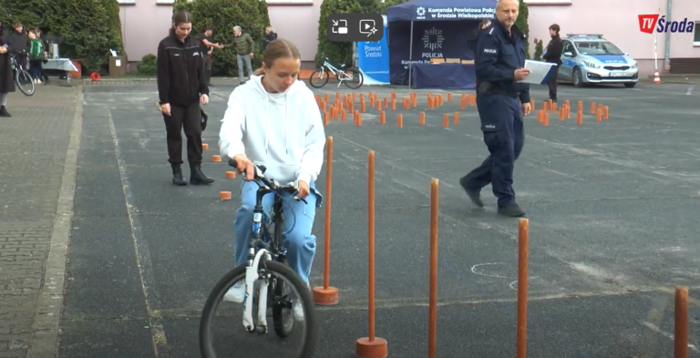 Rowerowy turniej bezpieczeństwa