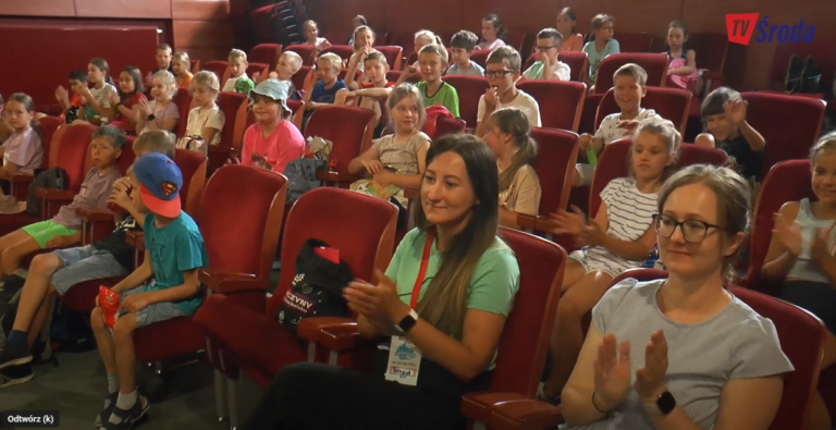 Dzieci odwiedziły kino