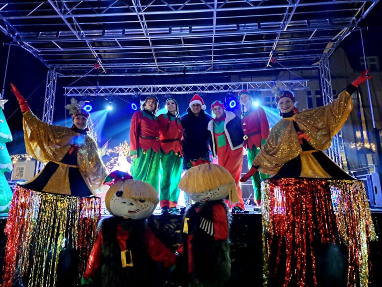 Mikołajki na średzkim rynku