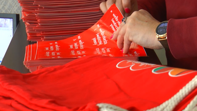 Ostatnie prace w średzkim sztarbie WOŚP – u