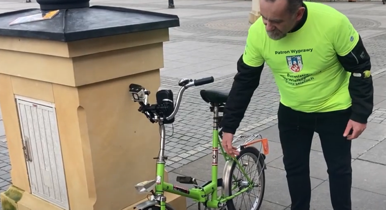 Sławomir Bednarek znowu ruszy w podróż swoim Wigry 2