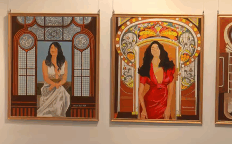 Wernisaż wystawy malarstwa w Galerii Miejskiej