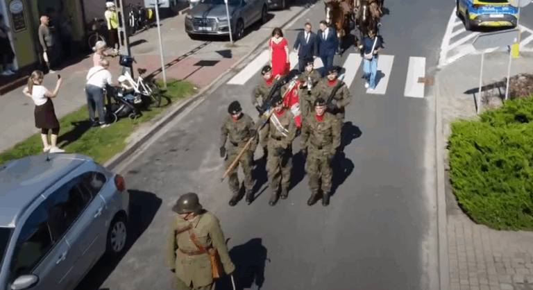 Ułani przeszli przez Zaniemyśl