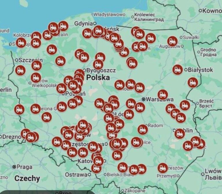 We wtorek 30 grudnia strajk rolników. Zablokują drogę w Nowym Mieście n. Wartą