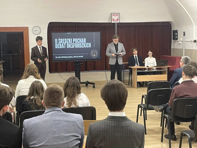 II Puchar Debat Oksfordzkich w średzki liceum